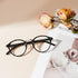 Cyxus Nerd Glasses Round Blue Light Glasses for Women Men Reduce Eye Strain UV Blocking for Computer Screen?8065T01 Black?...