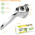 Premium Lemon Squeezer, Large Heavy Duty Handhelp Juicer for Lemon, Stainless Steel Hand Press Citrus Juicer, Lime Squeezer Bar Tool, Manual Citru...