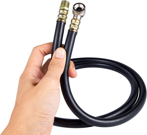 5 Feet Air Tank Repair Kit w/Safety Valve,Performance Tool W10058 Air Tank Repair Kit,Air Tank Valve Kit with Pressure Gauge and 5 Feet Air Tank H...