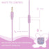 Cute Rabbit Kids Earbuds for School, Earbuds for Kid Size Wired Earphones & in-Ear Headphones with Microphone and Lovely Earbuds Storage Case Gift...