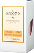 Aroma Naturals Lavender & Tangerine Essential Oil Scented Pillar Candle, Relaxing, 2.5 inch x 4 inch...