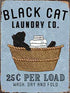 UPABLUNSO Black Cat Laundry Room Diamond Painting Kits Wash Dry Fold DIY Full Diamond Cross Stitch Kit, for Home Decor & Bathroom Decor Store Deco...