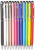 homEdge Stylus Pen and Ink Pen Set of 12 Pack, Universal 2 in 1 Capacitive Stylus Ball Point Pens Compatible with iPad, iPhone, Samsung, Kindle To...