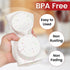CAKETIME Muffin Top Pan, Silicone Egg Molds for Breakfast Sandwiches 3" Round Egg Baking Pan for Oven English muffins, Whoopie Pies, Corn Bread, E...