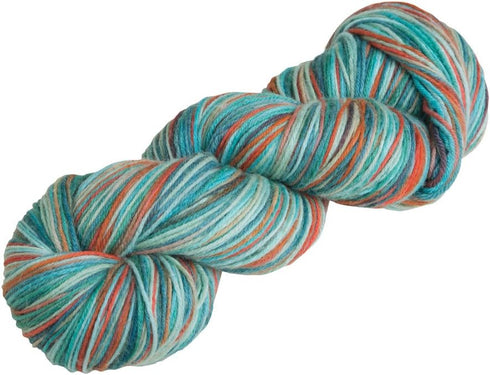 Knit Picks Stroll Hand Painted Merino Wool Fingering Weight Sock Yarn - 100 g (Koi Pond)...
