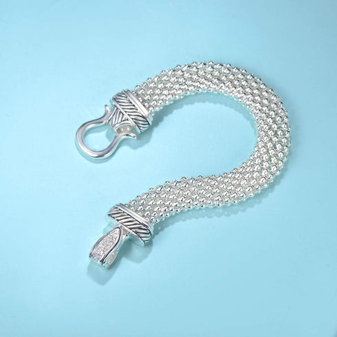 Jewelry Antique Fashion Popcorn Chain Designer Brand Inspired Women Unique Christmas Gifts Bracelets...