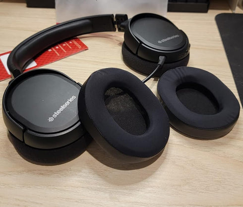 Arctis 7/5/3/1 Earpads Cooling Gel Arctis Pro Ear Cushions, Upgrade Ear Pads Parts Replacement for SteelSeries Arctis 7/5/3/1/9X/Pro/Prime, Nova 7...