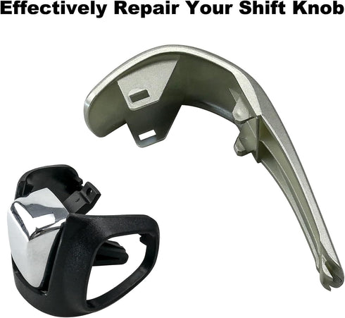 Automatic Transmission Shifter Knob Kit Fit for Chevy Sonic Aveo 2012-2016 Trax 2015 2016 Replace 42423234 95393161 42539736 Gear Knob Lever Cover...