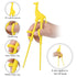 Training Chopsticks, Cute Animal Shape Easy to Use Learning Chopsticks for Kids With attachable for Right or Left Handed Child Adults Beginners (4...