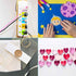 Yelsky Wax Seal Kit of 24-Cavity Wax Sealing Mat and 5 pcs(4 * 12 Stickers Dots per piece) Adhensive Wax Seal Stickers Dots for Craft Adhesive Wax...