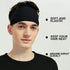 Sports Headbands for Men (5 Pack),Moisture Wicking Workout Headband, Sweatband Headbands for Running,Cycling,Football,Yoga,Hairband for Women and ...