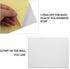 Bulletin Board 16.5 X 12.6 Inches, Self-Adhesive Bulletin Board,Office Board for Wall with 4pcs Push Pins,White Board for Paste Notes, Photos, Sch...