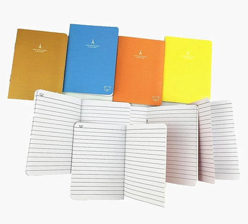 Yansanido 12 Pcs 4.9 Inch x 3.5 Inch Pocket Notebook 24 Sheets (48 Pages) 7mm College Ruled Portable Steno Notebooks Mini Notepads (12)...