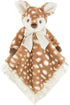 Bearington Collection Baby Lil’ Willow Snuggler - 15-Inch Woodland Fawn Plush Lovey, Security & Stuffed Animal Blanket for Babies...
