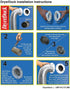 Dryer Dock Dryer Vent 6" for 4" Tubes, White...