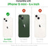 Christmas Clear Phone Case for iPhone 13 Mini,Christmas Gingerbread Man Pattern Case Cover Soft TPU Protective Slim Shockproof Cover Boys Girls Ph...