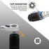 Pack-1 Car Oil Pressure Sensor Switch, Waterproof Ultra-Thin Durable Metal Driver Deep Design Oil Pressure Sending Socket, Universal Rotatable Aut...