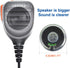 ABBREE AR-780 Radio Microphone Speaker Mic Ham Radio Accessories, Remote Shoulder Mic for Baofeng BF-F8HP UV-5R 5RM UV-21R K5PLUS GM-15 Pro UV-5G ...
