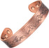 Willis Judd Mens Copper Bangle Wolf Bracelet Howling Wolves With Full Moon Wildlife Design...