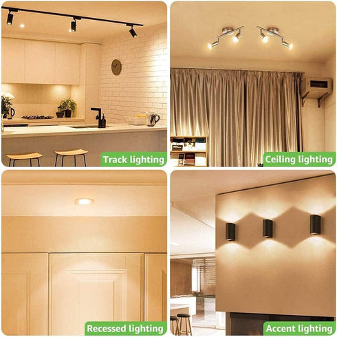 PAR20 7W LED Range Hood Light,E26 120V Dimmable Warm White 595lm, Waterproof IP65, Replacement 50W Halogen Cup. Spot Bulbs for Kitchen Appliances,...