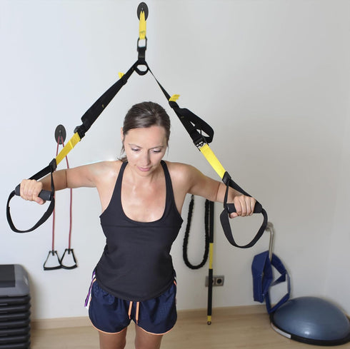 Wall Mount Anchors for Resistance Bands, Space Saving Workout Hooks for Strength Training, Home Gym Anchors for Physical Therapy Exercise...