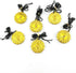 6PCS Pirate Necklace Skull Necklace Toy Funny Hanging Tag Necklace for Child Kids Early Educational Toy Party Favors...