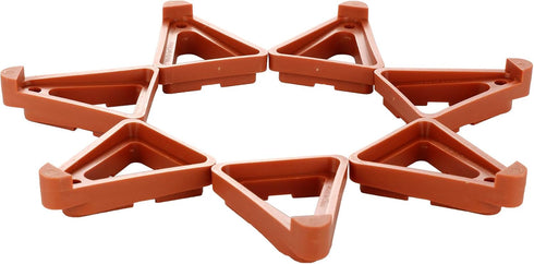 Firlar 24 PCS Plant Pot Toes, Plant Pot Feet Potted Plant Stand, Invisible Flower Pot Lifter Supports for Indoor Outdoor Gardening Plant Container...