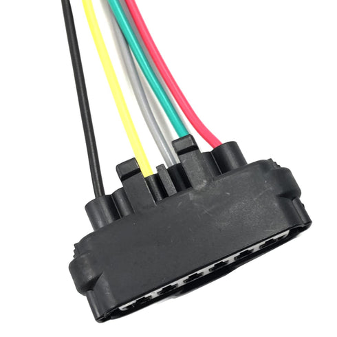 Throttle Body Pigtail 6-Way Pigtail 6-Pin TPS Throttle Position Sensor Repair Connector 90980-11858...