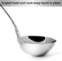 KEAWELL Gorgeous 1 oz. 18/10 Stainless Steel Gravy Ladle, Antique Small Ladle for Stirring, Mirror finished Soup Ladle Spoon and Dishwasher Safe (...