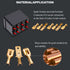 Twidec/150PCS 6.3mm Male Female Spade Connector Quick Splice Crimp Terminals Non Insulated Wire Connector for Electrical Wiring Relay Car Audio Sp...