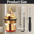 147210 Shower Cartridge Replacement Volume-Control Cartridge For Bathroom Faucets,Compatible With 3/4" Exact Temp Valve System.Brass Construction...