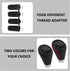 Gear Shift Knob with 4 Adaptive Parts,Leather 5 Speed Shift Knobs for Replacement Broken Shifter Knobs,Universal Non-Slip Stick Shift Knob Car Int...