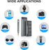 Screwdriver - 51 in 1 Screwdriver Set with 48Pcs Mini Screwdriver Bits, Magnetic Screwdriver Phillips, Slotted, Square, Torx, Hex, Screwdriver Han...