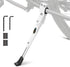 Bicycle Adjustable Aluminium Alloy Bike Bicycle Kickstand Side Kickstand Fit for 22" 24" 26"- White...
