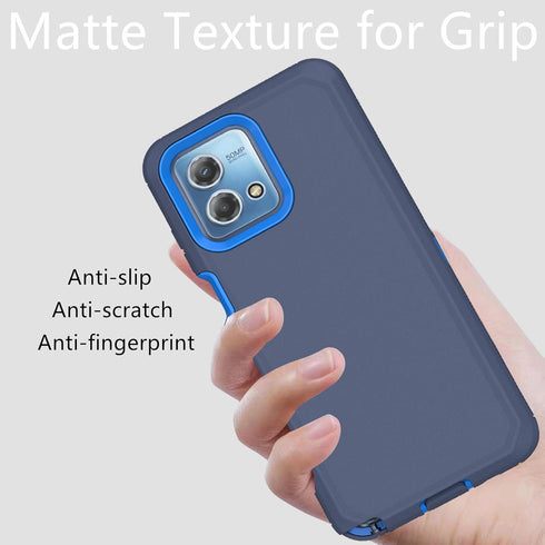 for Motorola Moto G Stylus 5G 2023 Case, Heavy Duty Defender Case Dustproof Shockproof Protection 3 in 1 Rugged Phone Cover for Moto G Stylus 5G 2...