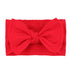 QandSweet Baby Nylon Headbands Newborn Bows Soft Head Wraps for Infant Toddler Girls 12-Pack...