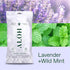 AL?H Hypoallergenic | All-Natural | Multi-Purpose Pet Wipes. Lavender + Wild Mint 50ct Wipes...