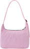 Mini Nylon Shoulder Bag for Women Small Crescent Purse Adjustable Quilted Strap for Travel Casual Everyday...