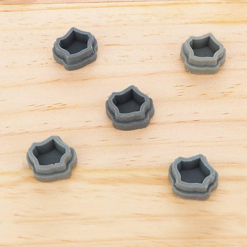 6 Pcs Spider Micro Water Bowl, Mini Resin Dish Tiny Bowl for Tarantula Spider Millipede Tiny Reptile (Small: 0.94" D, 0.47" H)...