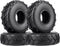 HobbyPark 62x21mm 1.0 Sticky Tires S5 Super Soft All Terrain Tires Mud for TRX4M AX24 SCX24 FCX24 Enduro24 1/18 1/24 RC Crawler Car...