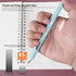 DUNBONG 0.5mm Retractable Straight liquid neutral pens, Push action silent gel pen, Black ink, Box of 5 Pens (5)...