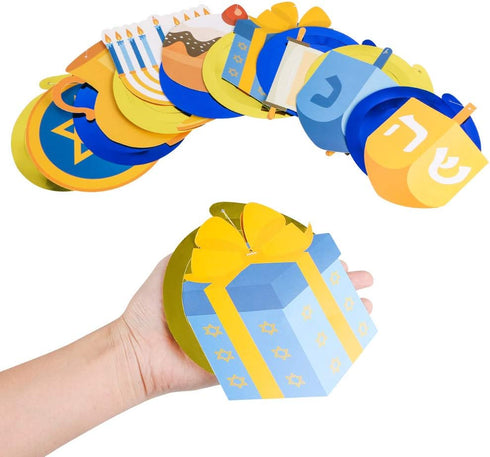 30PCS Hanukkah Decorations Hanging Swirls - Holiday Chanukah Party Supplies Favors Ceiling Decor...