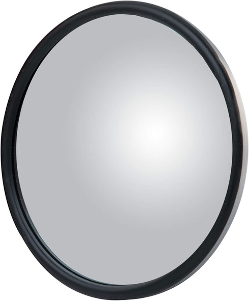 610131 5-Inch Black Steel Center-Mount Convex Mirror Head, Universal Driver or Passenger Side...