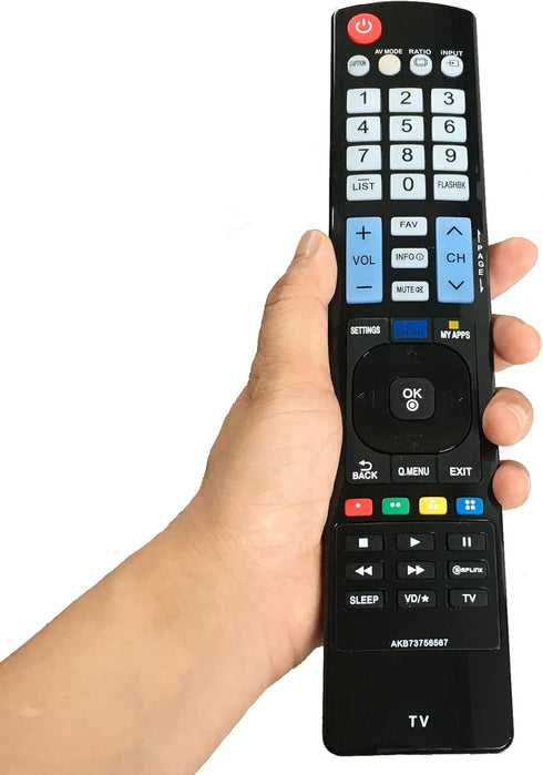 New AKB73756567 Replaced Remote Control for LG 3D/ Smart TV/HDTV/LCD/LED/TV 32lb5800 47lb5800-ug 55lb6100 42lb5800 50lb6100-ug 55ub8200-uh 39lb580...
