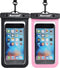 Hiearcool Universal Waterproof Case, Waterproof Phone Pouch Compatible for iPhone 15 14 13 12 Pro Max XS Plus Samsung Galaxy S22 Cellphone Up to 8...