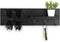 Key Holder for Wall, Decorative Entryway Shelf with Hooks Holds Keys, Dog Leash, Sunglasses – Key Hanger with 3 Hooks Organizes, Enhances Home Dec...