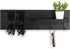Key Holder for Wall, Decorative Entryway Shelf with Hooks Holds Keys, Dog Leash, Sunglasses – Key Hanger with 3 Hooks Organizes, Enhances Home Dec...