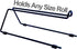 Horizontal Countertop Paper Towel Holder (Black)...