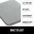 GORILLA GRIP Memory Foam Bath Rugs, Soft Absorbent Velvet Bathroom Mats, Durable Dots on Underside, Machine Washable Bathmat, Carpet Rug Room Deco...