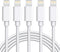 sharllen iPhone Charger Cable 5 Pack 6FT USB Fast Charging Syncing Cord Cables Compatible iPhone 14/13/12/11/XS/Max/XR/X/8/8Plus/7/7P/6S/iPad/IOS ...